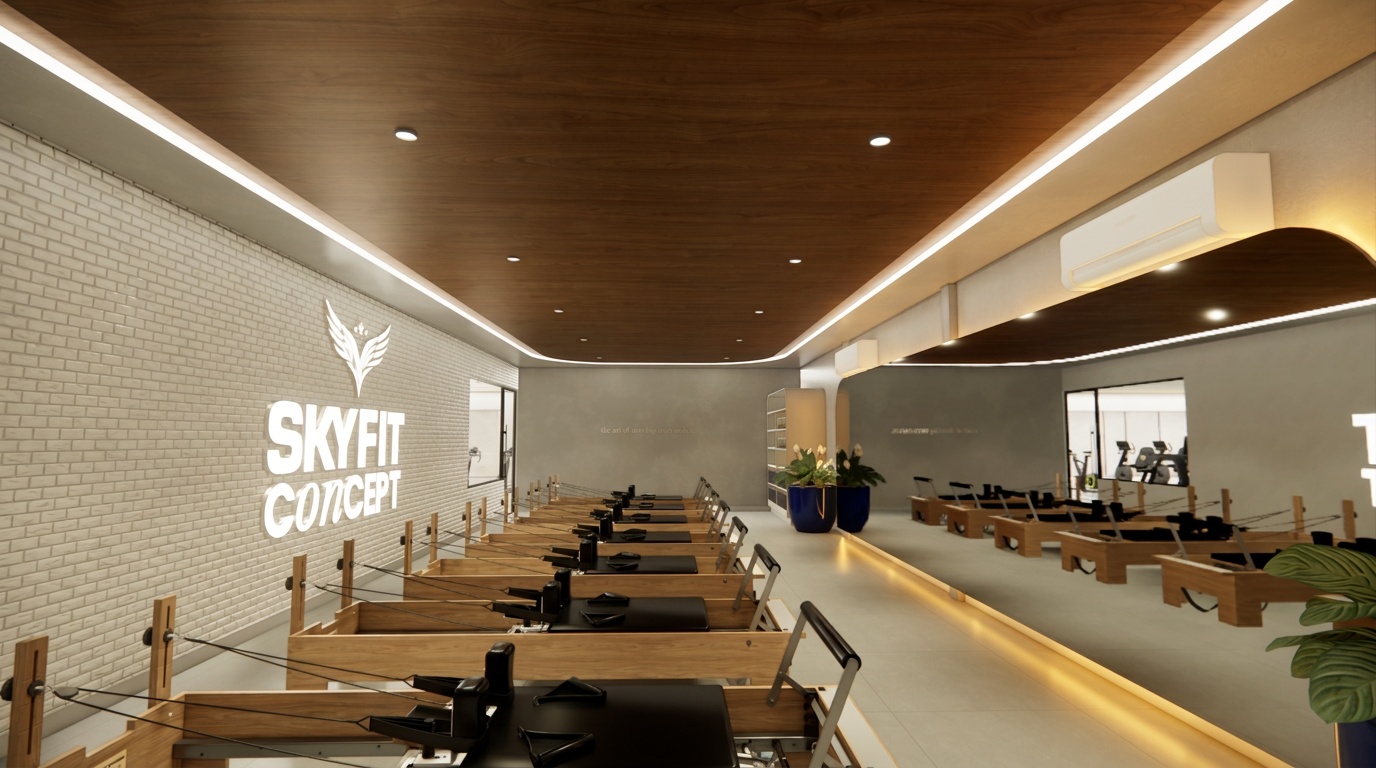 Estúdio de Pilates da Skyfit Concept