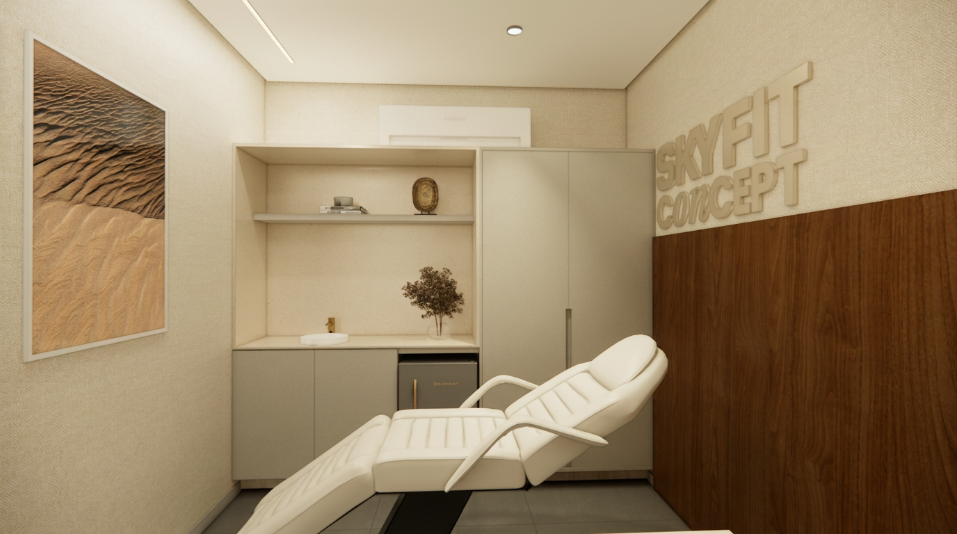 Sala de recovery da Skyfit Concept